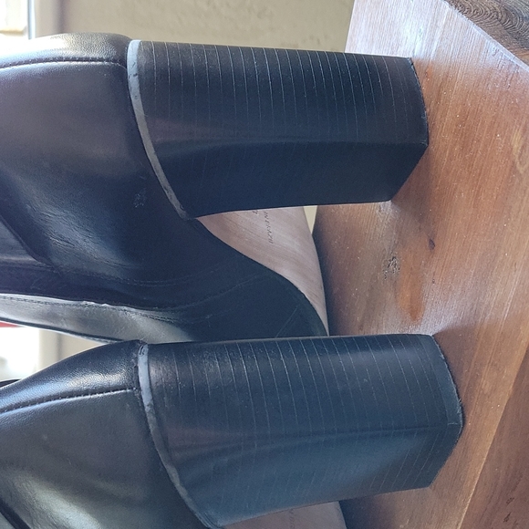 Madewell Black Leather Boots - Picture 7 of 12